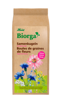 Boules de graines de fleurs