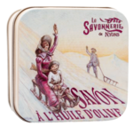 Savon à l'huile d'olive Boite Métal 100 g La luge