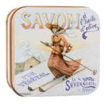 Savon à l'huile d'olive Boite Métal 100 g Le Ski
